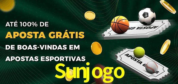 Sunjogo Ate 100% de Aposta Gratis