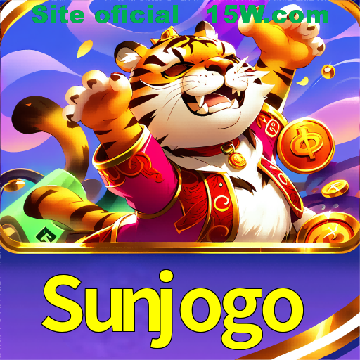 Imagem promocional da Sunjogo mostrando a plataforma e suas vantagens